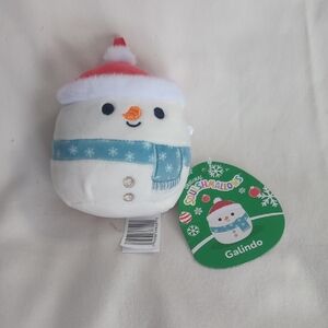 Squishmallow Galindo the Snowman 4" plush